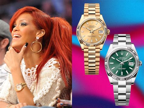 female celebrity rolex